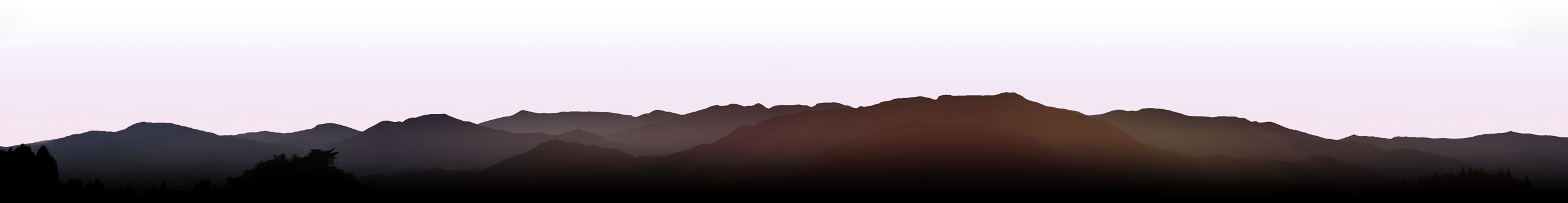 Mountains with sunrise.