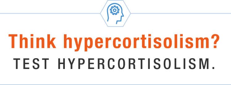 Think hypercortisolism? Test hypercortisolism